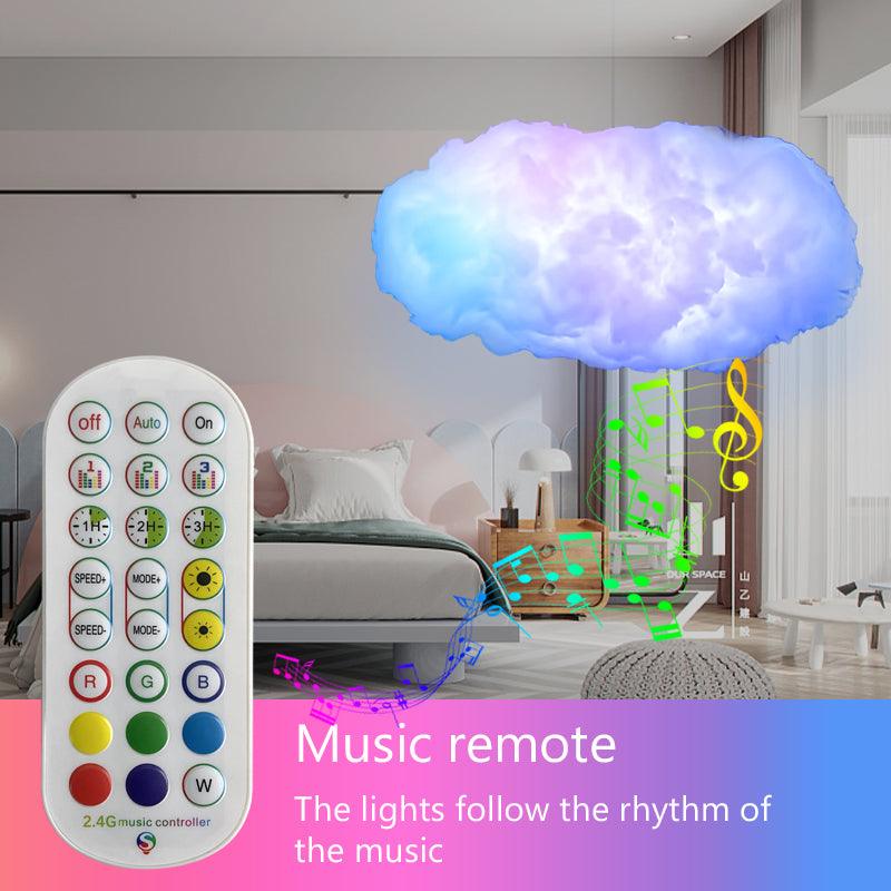 Cloud USB LED Light with Music Sync-Home-KikiHomeCentre