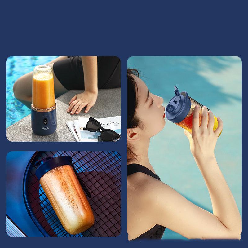 Portable 6-Blade USB Juicer-0-KikiHomeCentre