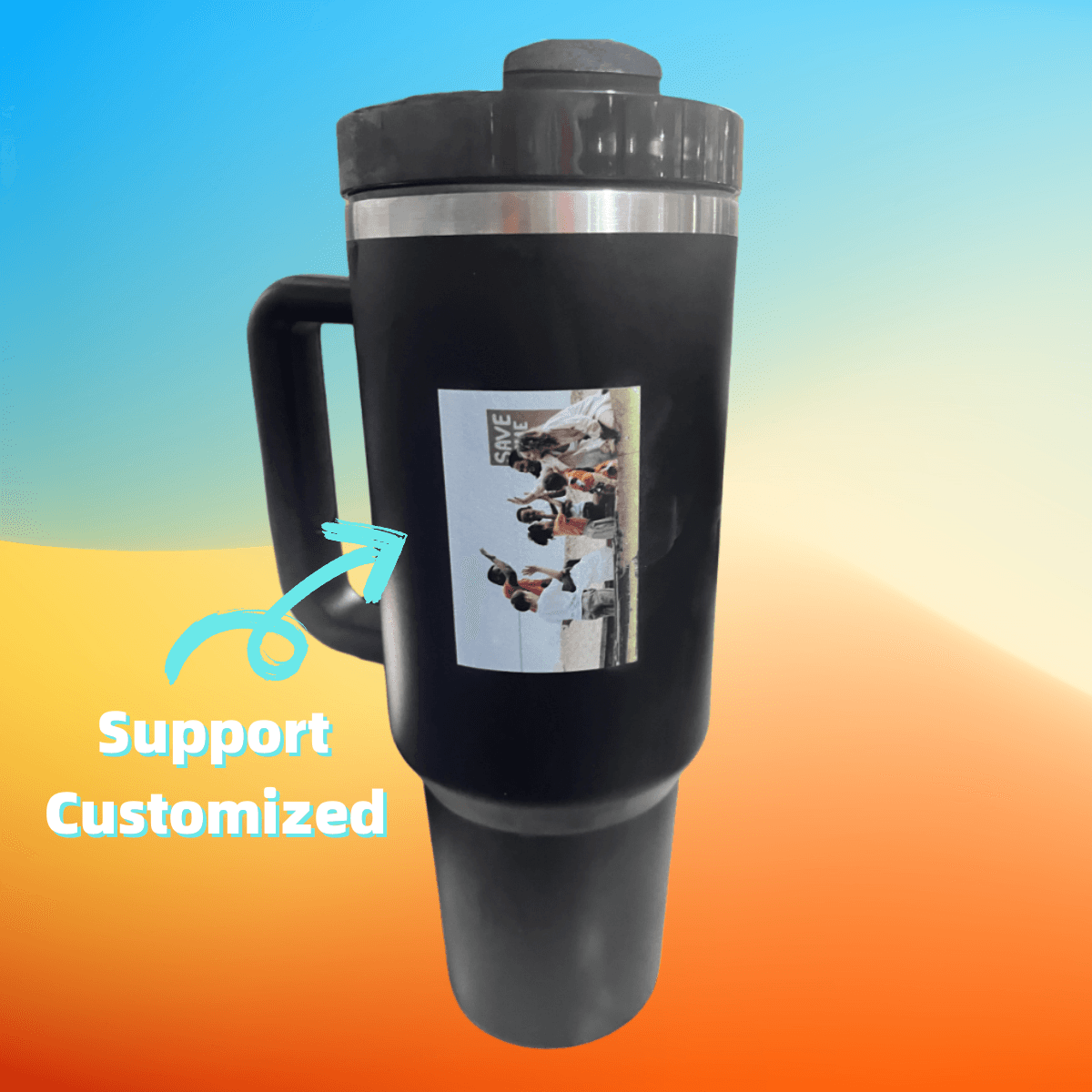 Customizable Insulated Coffee Cup-Kitchen-KikiHomeCentre