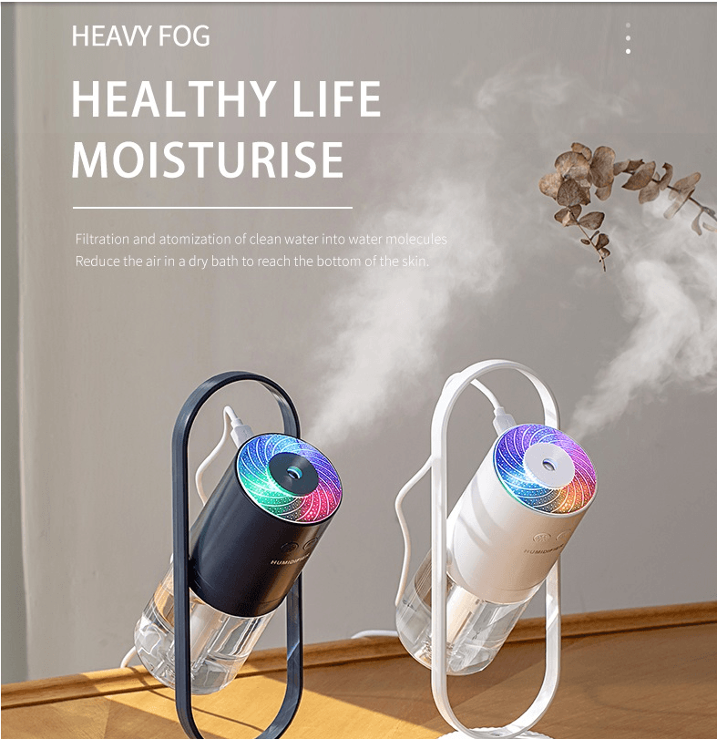 USB Humidifier with Night Light-0-KikiHomeCentre