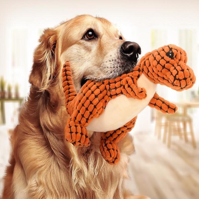 Giant Dinosaur Interactive Dog Toy-pets-KikiHomeCentre