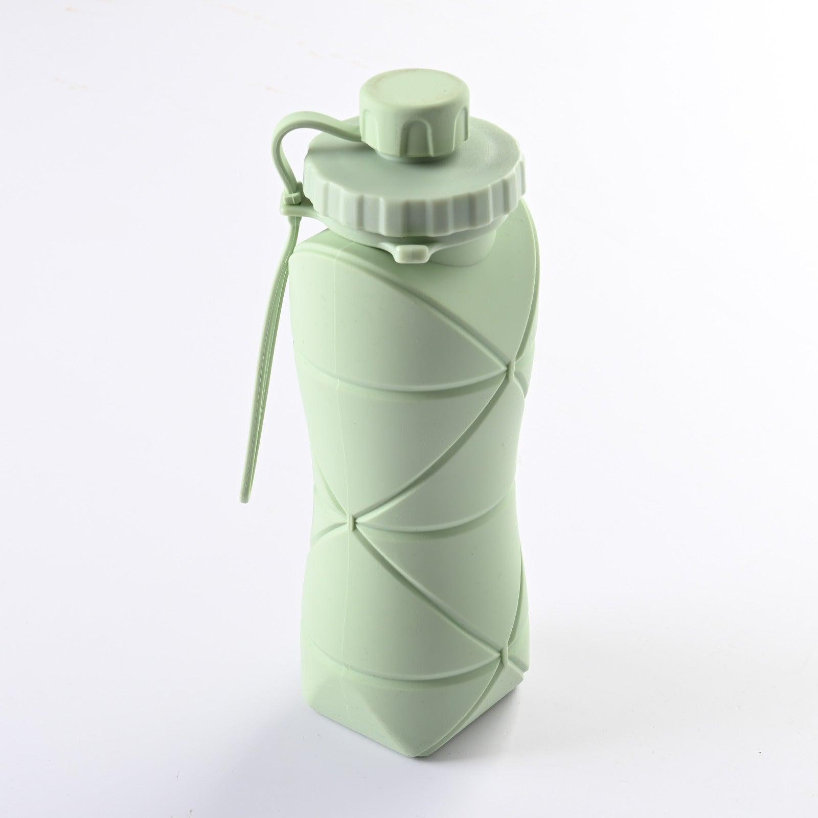 600ml Folding Silicone Water Bottle-0-KikiHomeCentre