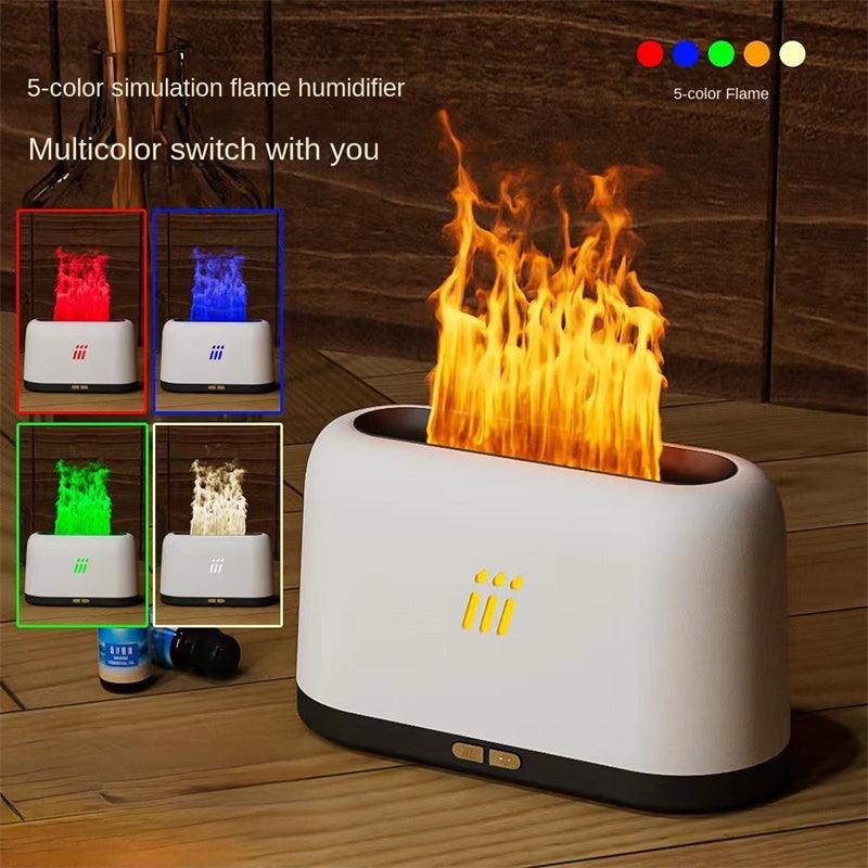 Flame Aroma Diffuser Humidifier-0-KikiHomeCentre