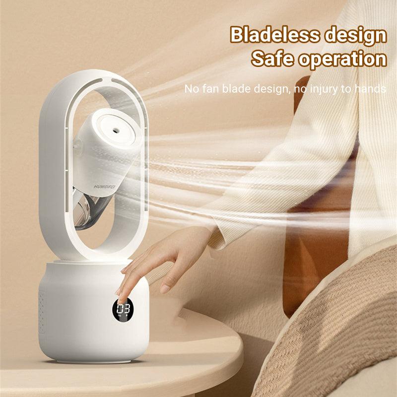 USB Rechargeable Mist Fan-0-KikiHomeCentre