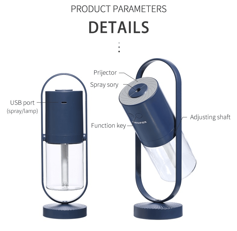 USB Humidifier with Night Light-0-KikiHomeCentre