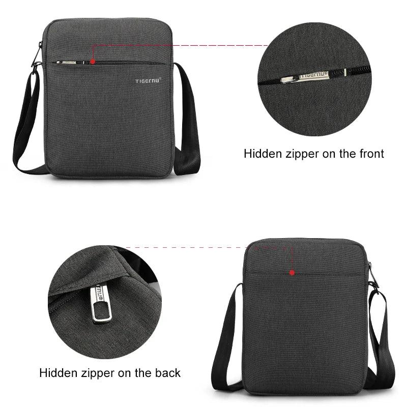 Lifetime Warranty New Men Messenger Bag High Quality Waterproof Shoulder Bag For Men Business Travel