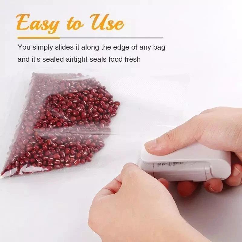 Portable Heat Sealer Storage Bag-KikiHomeCentre