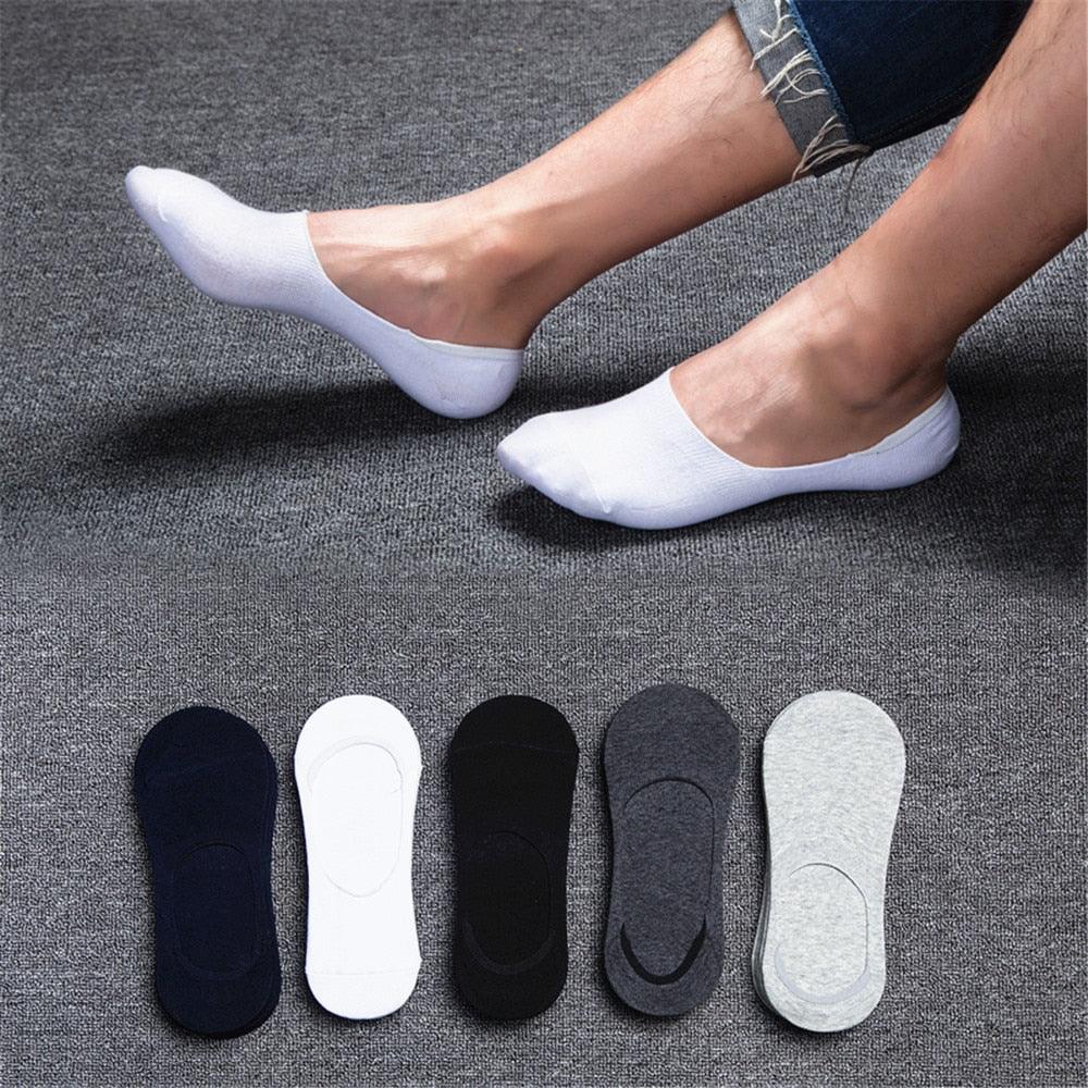 Foot Sport Socks Men Running Invisible Socks Men 5 Pair Anti Slip Socks-KikiHomeCentre