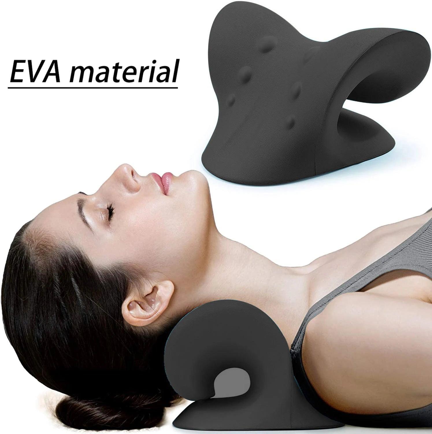 Pain Relief Neck Shoulder Stretcher Pillow-KikiHomeCentre