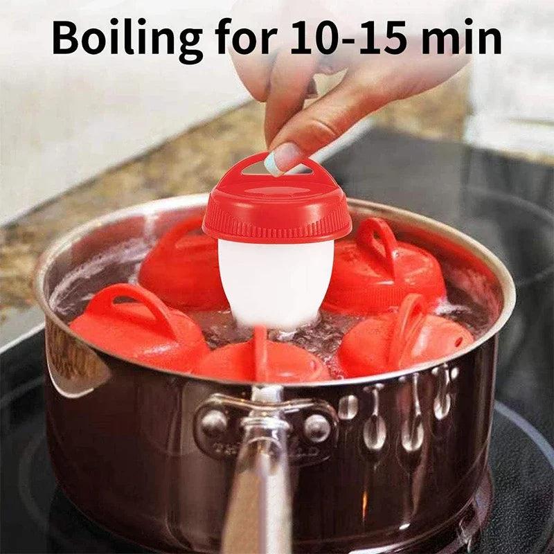 Silicone Egg Boiler Steamer-KikiHomeCentre