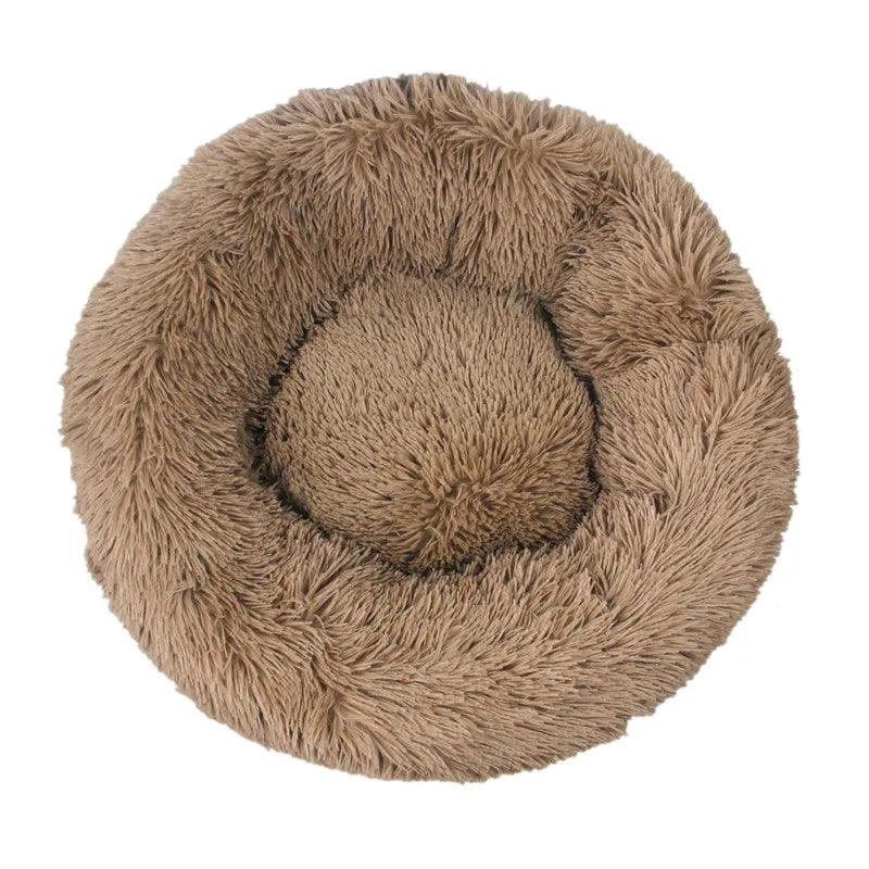 Pet Dog Comfortable Donut Cuddler Round Bed-KikiHomeCentre