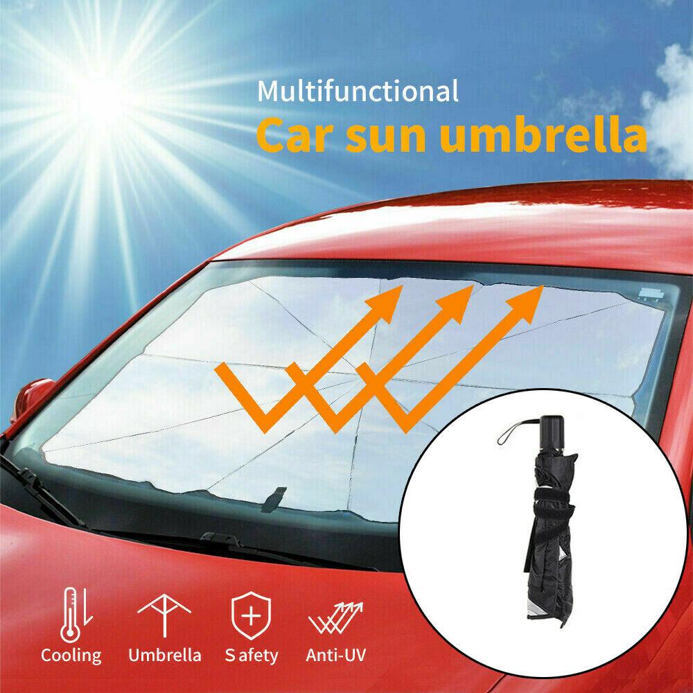 Car Sun Shade Summer Protector Parasol Auto Front Window-0-KikiHomeCentre