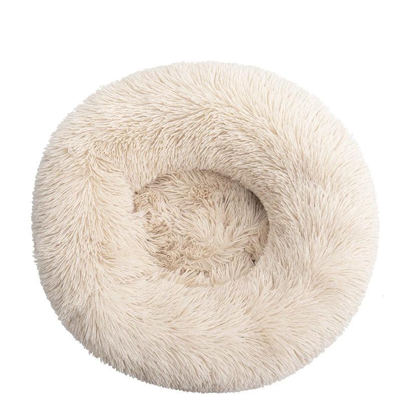 Pet Dog Comfortable Donut Cuddler Round Bed-KikiHomeCentre