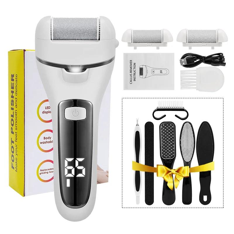 Electric Foot File Callus Remover-KikiHomeCentre