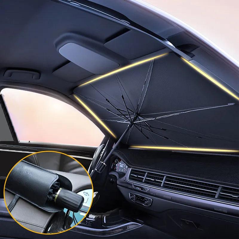 Car Sunshade Umbrella Car Sun Shade Protector-KikiHomeCentre