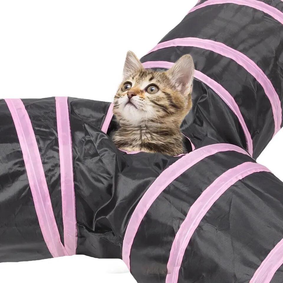 Wear-resistant Cat Play Tunnel Toy-KikiHomeCentre