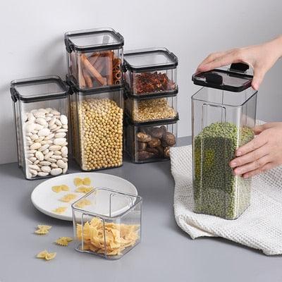 Sealed plastic food storage box cereal candy and other things-KikiHomeCentre