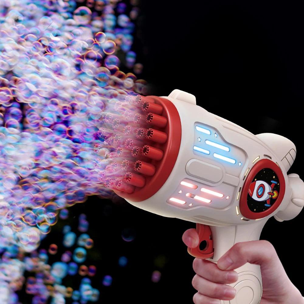 Kids Electric Automatic Bubble Gun Toys-KikiHomeCentre