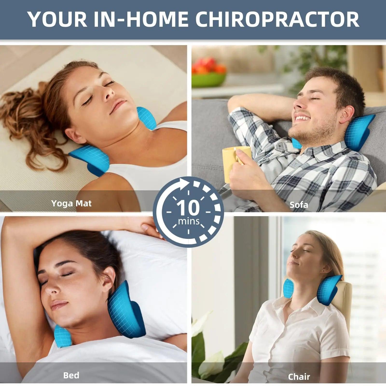 Pain Relief Neck Shoulder Stretcher Pillow-KikiHomeCentre