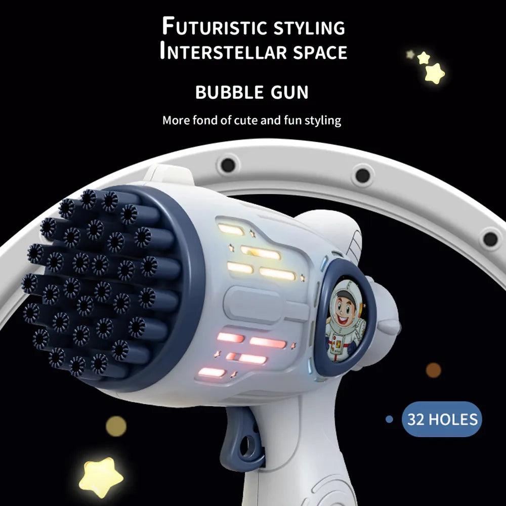 Kids Electric Automatic Bubble Gun Toys-KikiHomeCentre