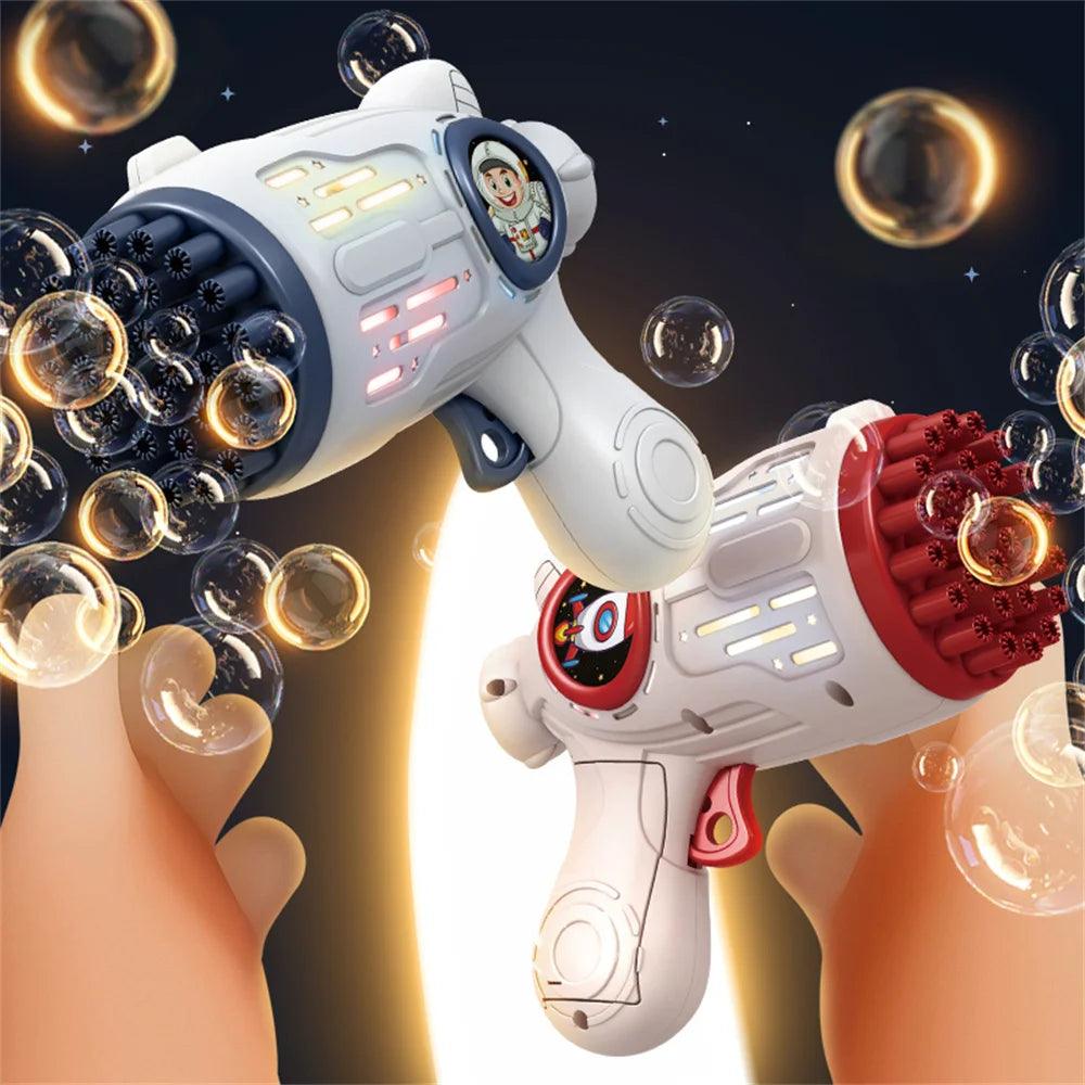 Kids Electric Automatic Bubble Gun Toys-KikiHomeCentre