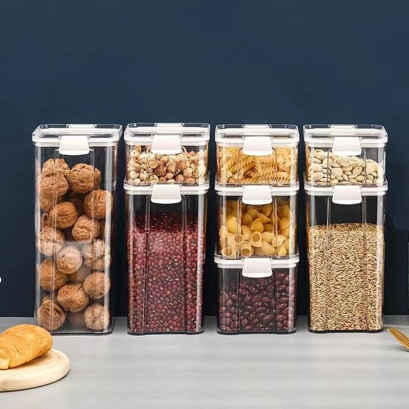 Sealed plastic food storage box cereal candy and other things-KikiHomeCentre