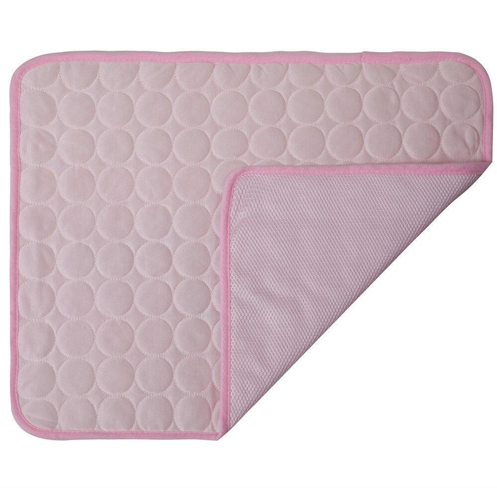 Pet Pad Summer Dog Mat Cooling Dog Ice Silk Pad Breathable Soft Pet Bed Pet Products-0-KikiHomeCentre