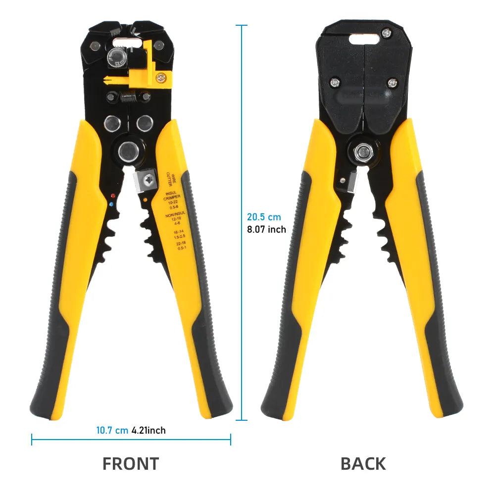 Self-Adjusting Wire Stripper,Cable Cutter Crimper-KikiHomeCentre