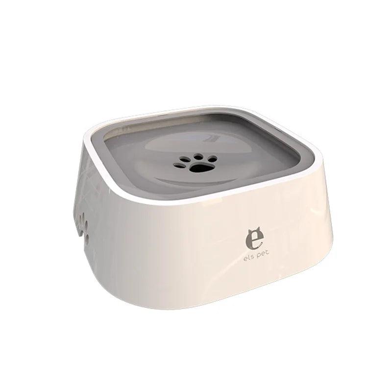 Dog Drinking Water Bowl Floating Non-Wetting Mouth Cat Bowl Without Spill Drinking Water Dispenser Plastic Anti-Over Dog Bowl-pets-KikiHomeCentre