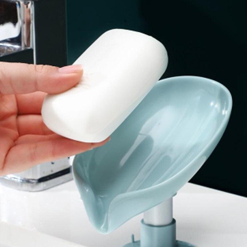 Blue Soap Box Creative Draining Soap Storage-KikiHomeCentre