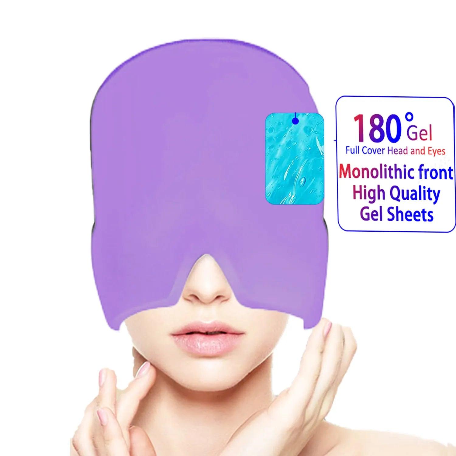 Migraine Relief Hat Eye Mask-KikiHomeCentre