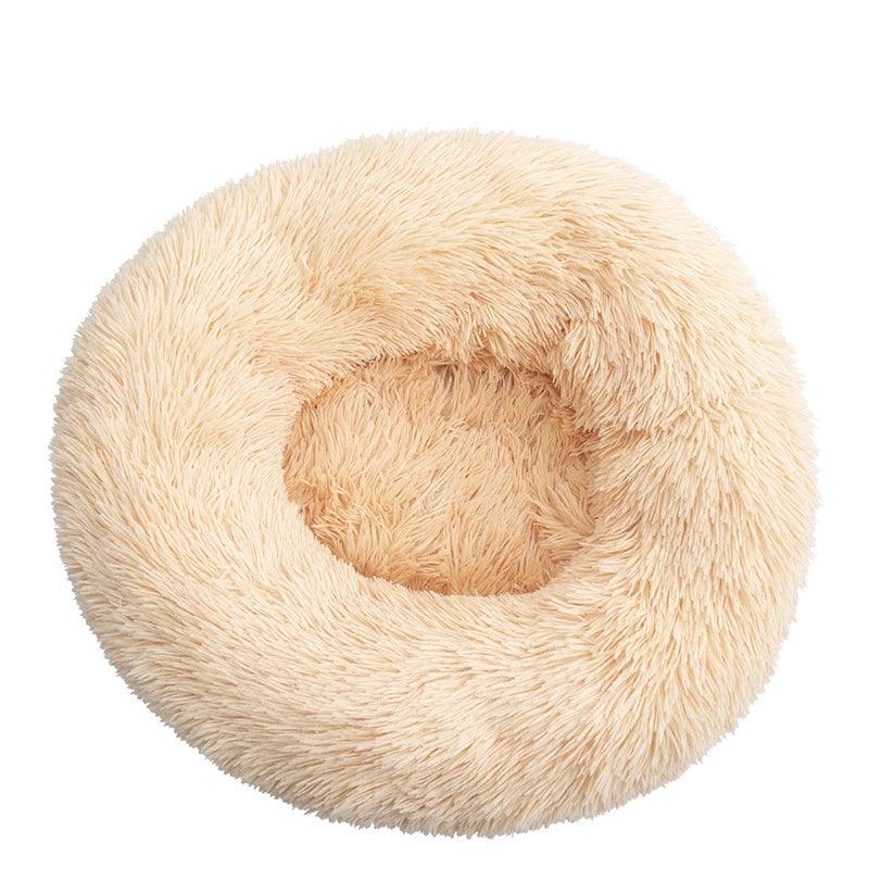 Pet Dog Comfortable Donut Cuddler Round Bed-KikiHomeCentre