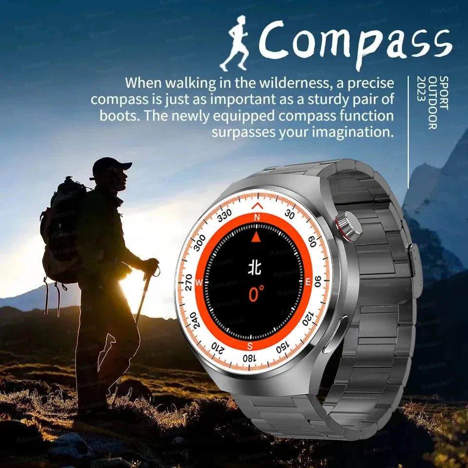 HUAWEI GT4 Pro GPS NFC Smart Watch Men 2024  Waterproof