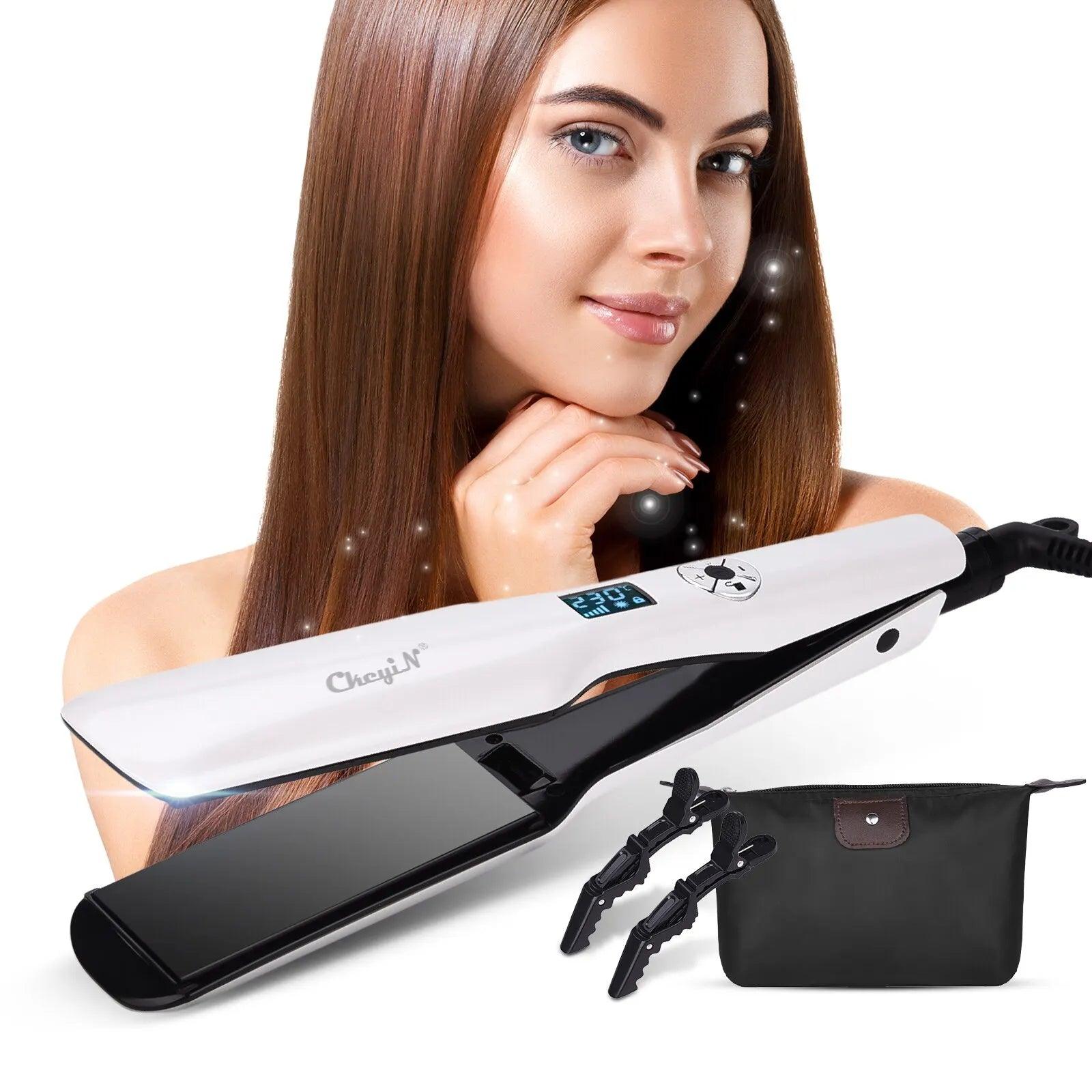 LCD Hair Straightener-Women-KikiHomeCentre