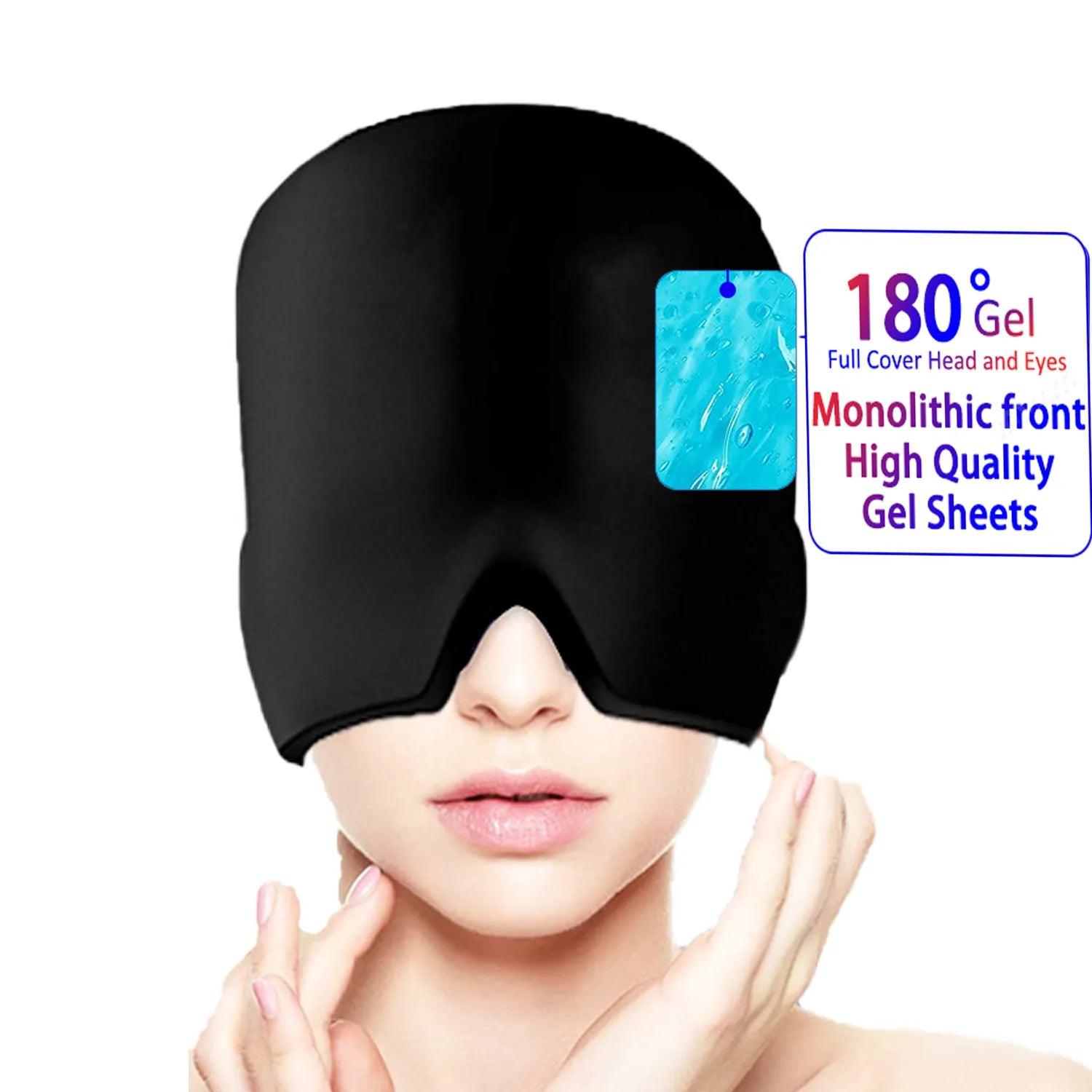 Migraine Relief Hat Eye Mask-KikiHomeCentre