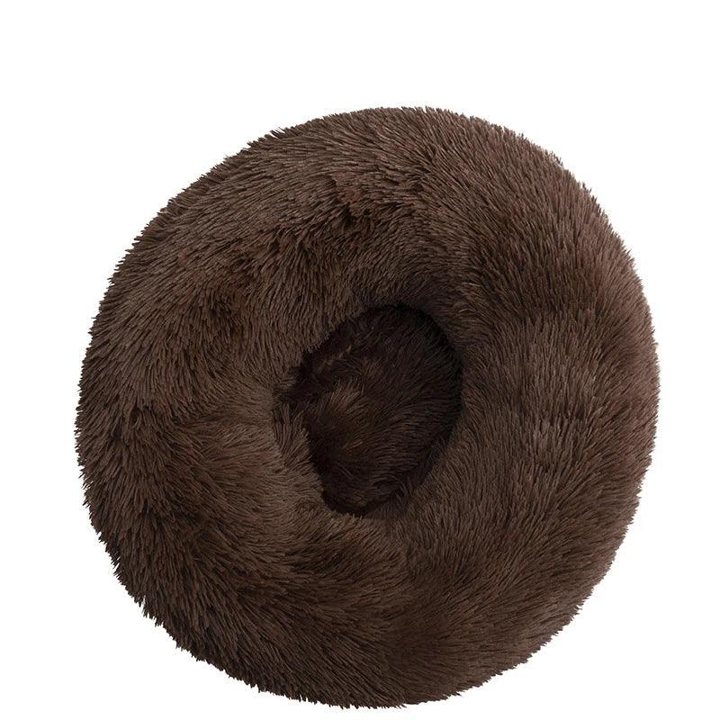 Pet Dog Comfortable Donut Cuddler Round Bed-KikiHomeCentre