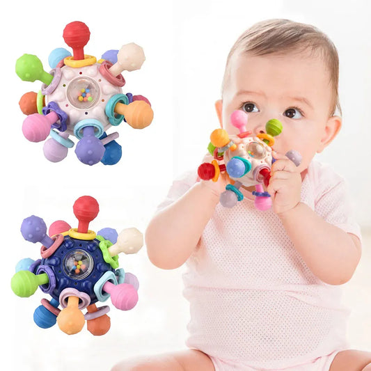 Rotating Rattle Ball Baby Toys-KikiHomeCentre