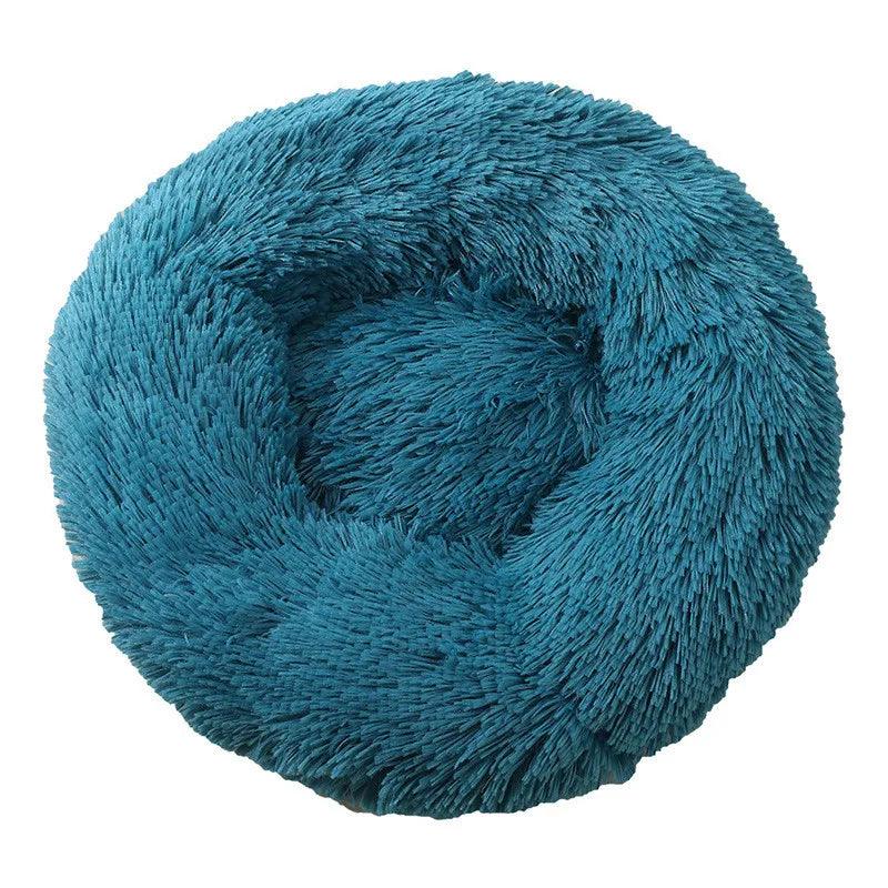 Pet Dog Comfortable Donut Cuddler Round Bed-KikiHomeCentre