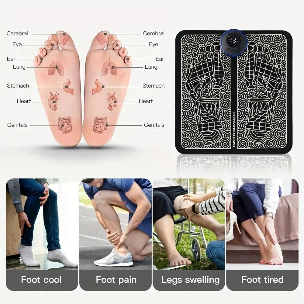 Electric Foot Massager Pad-Messager-KikiHomeCentre