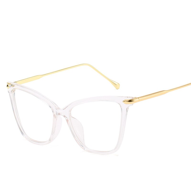 Ladies Retro Cat Eye Anti Blue Light Computer Glasses Reading And Playing Games To Protect Eyes-KikiHomeCentre