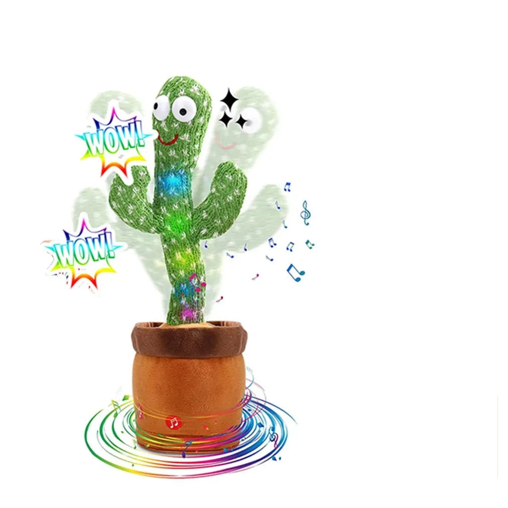 Rechargeable Dancer Cactus Glowing Baby Toy-KikiHomeCentre