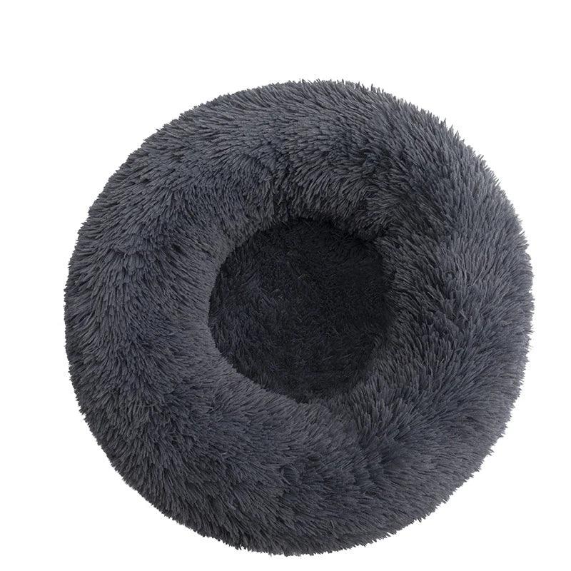 Pet Dog Comfortable Donut Cuddler Round Bed-KikiHomeCentre