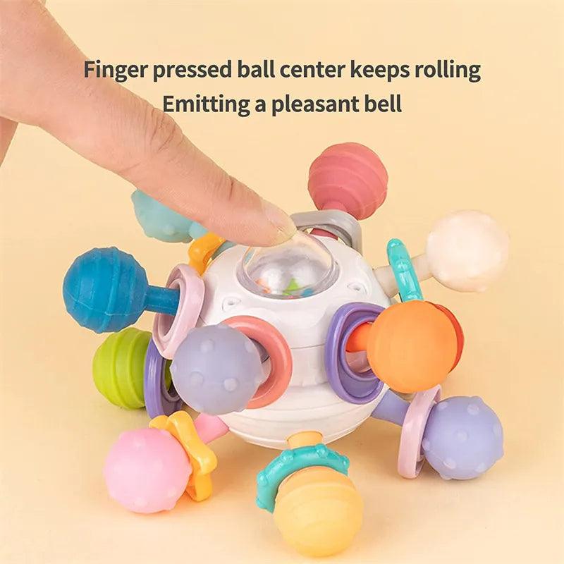 Rotating Rattle Ball Baby Toys-KikiHomeCentre