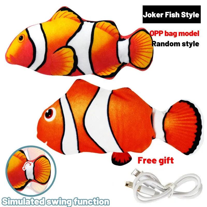 Pet 3D Simulation Dancing Wiggle Fish Toy-KikiHomeCentre