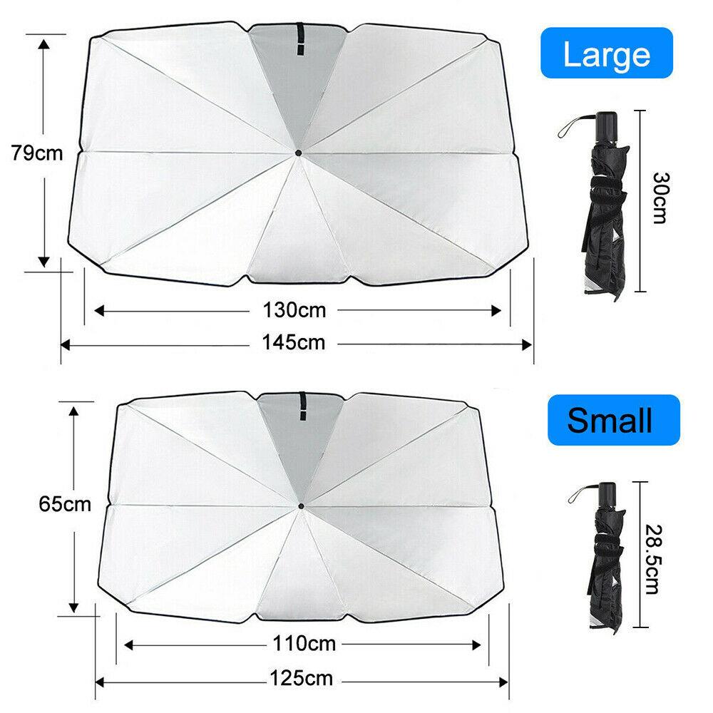 Car Sun Shade Summer Protector Parasol Auto Front Window-0-KikiHomeCentre