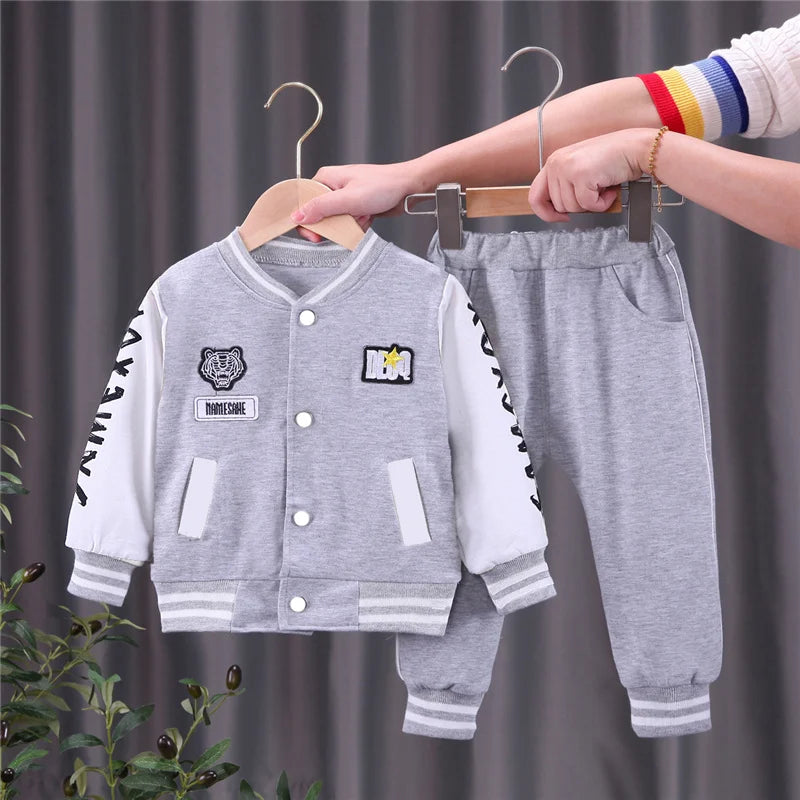 Kids Baseball Clothing Sets-KikiHomeCentre