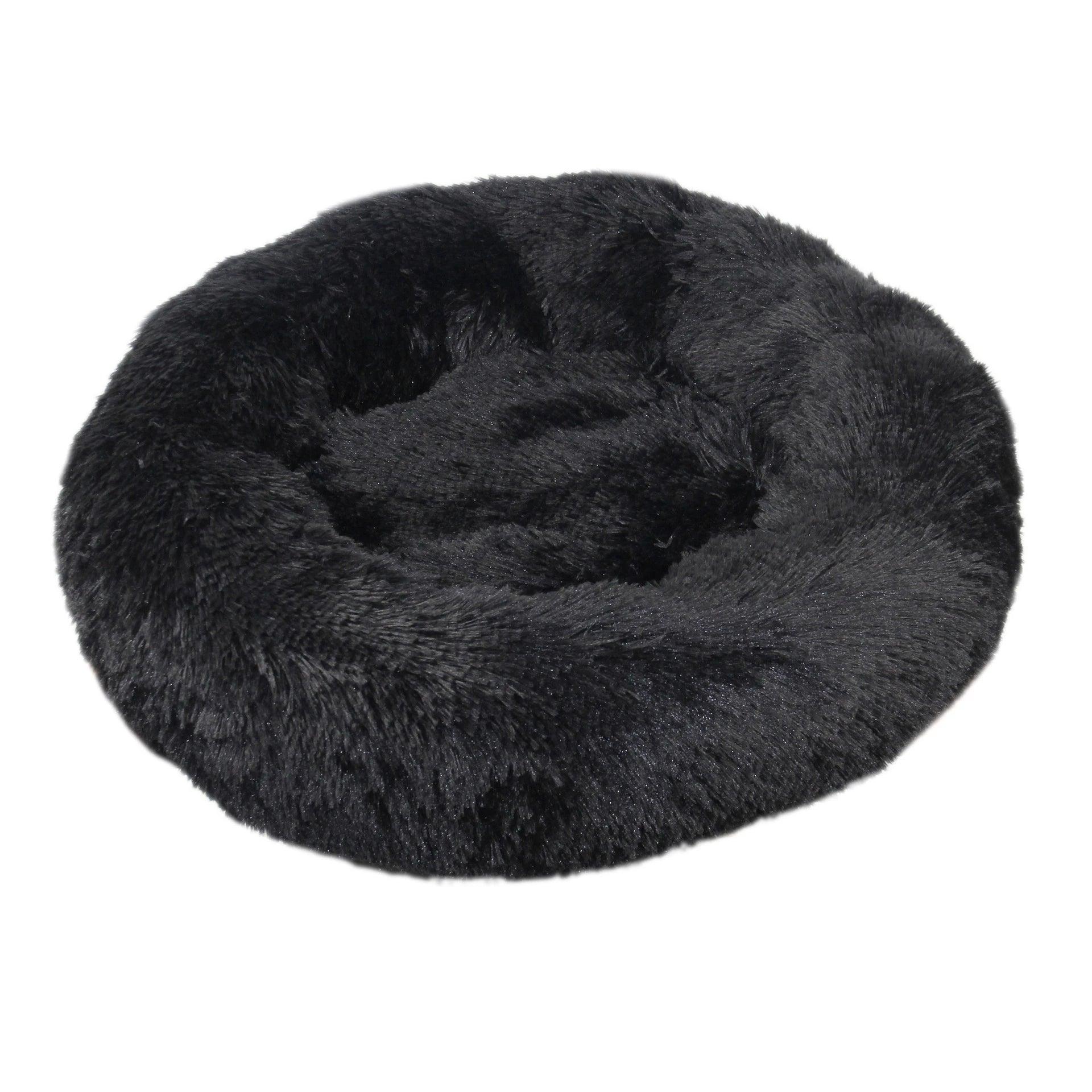 Pet Dog Comfortable Donut Cuddler Round Bed-KikiHomeCentre