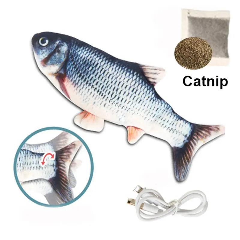 Pet 3D Simulation Dancing Wiggle Fish Toy-KikiHomeCentre