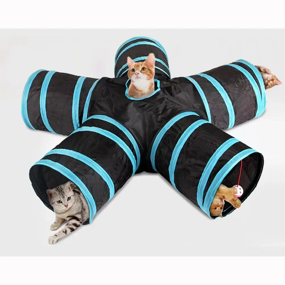 Wear-resistant Cat Play Tunnel Toy-KikiHomeCentre