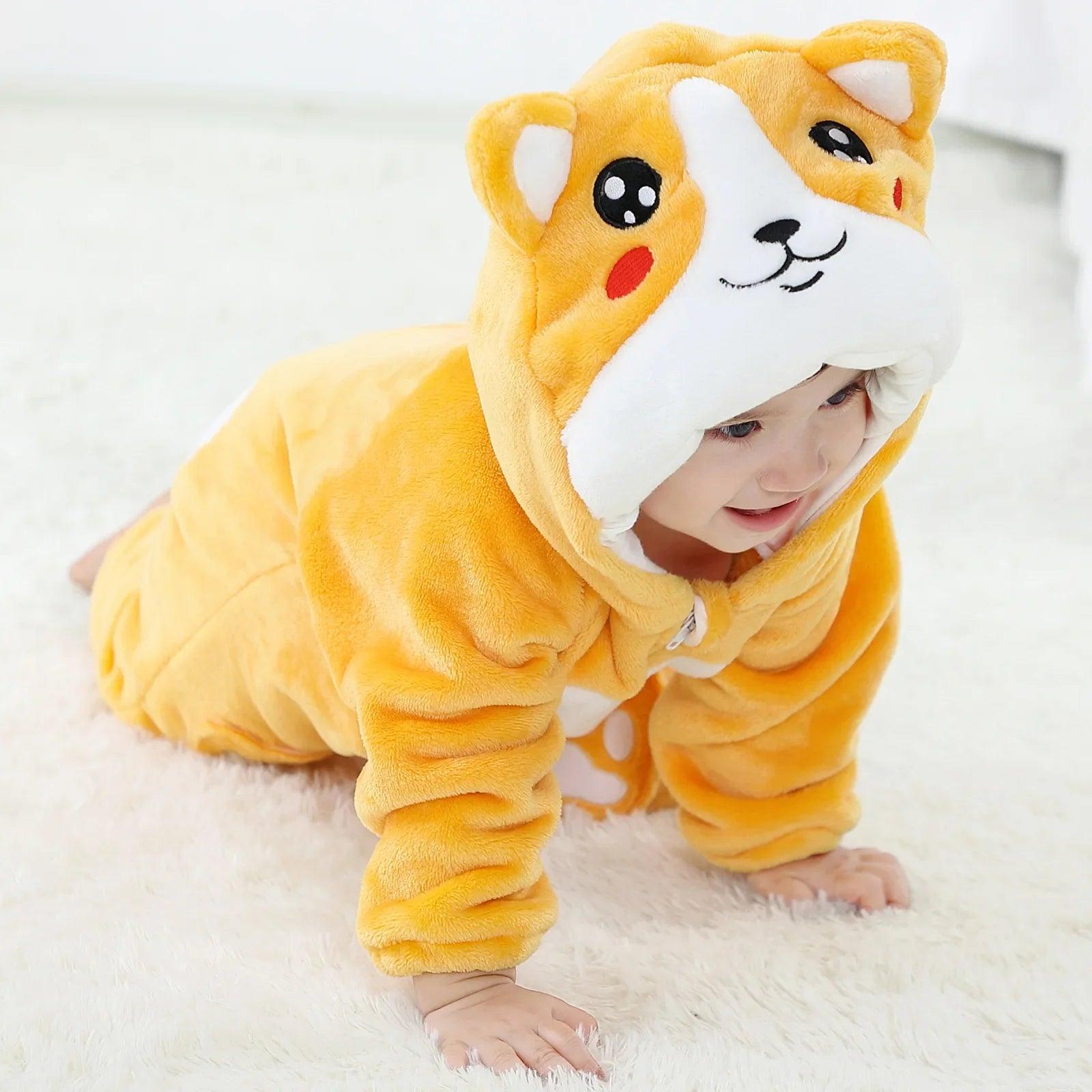 Baby Rompers Winter Costume-KikiHomeCentre